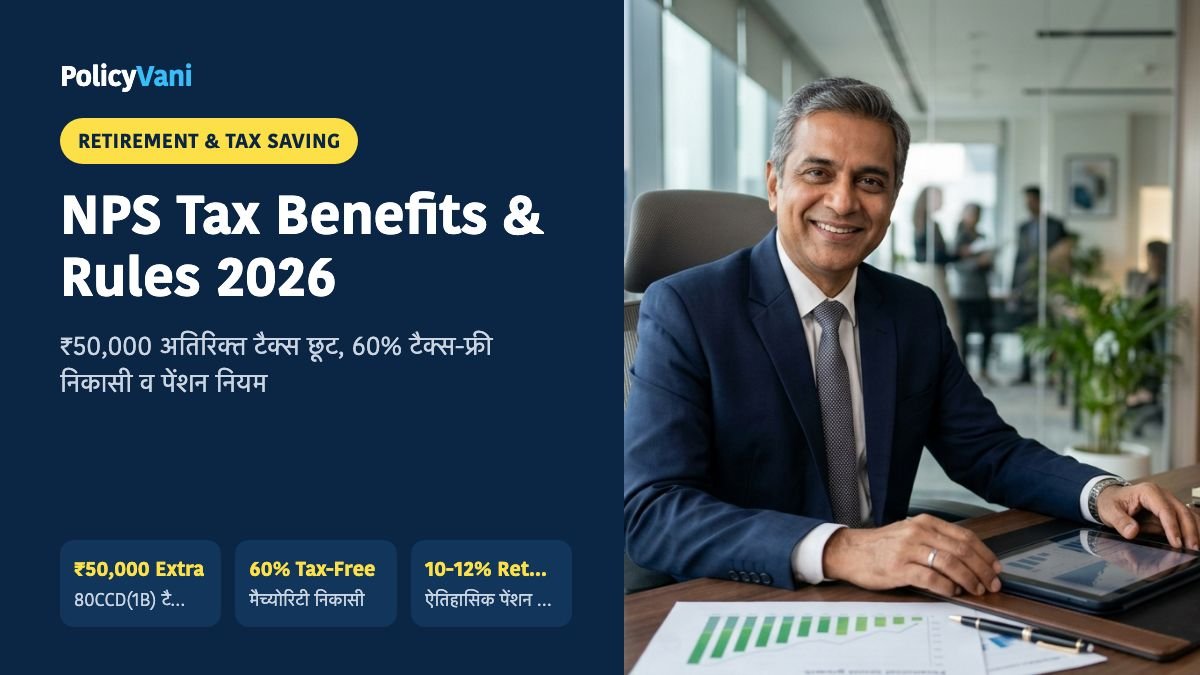 NPS Tax Benefits & Rules 2026: एनपीएस टियर-1 और टियर-2 टैक्स छूट व निकासी नियम